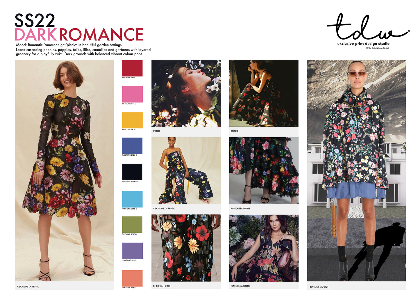 SS22 TREND Dark Romance A3 Digital File