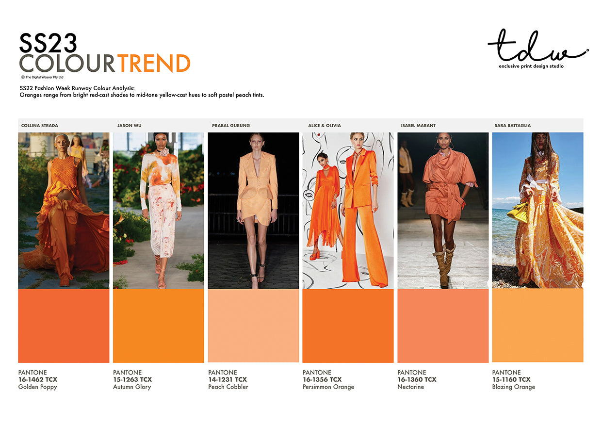 SS23 COLOUR ANALYSIS - DEEP DIVE - 10 PACK