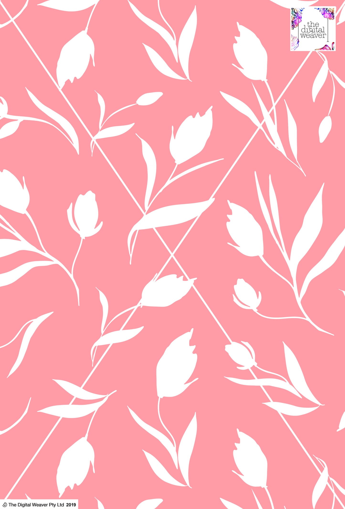 Floral Tulip - 100mm - Rose Pink