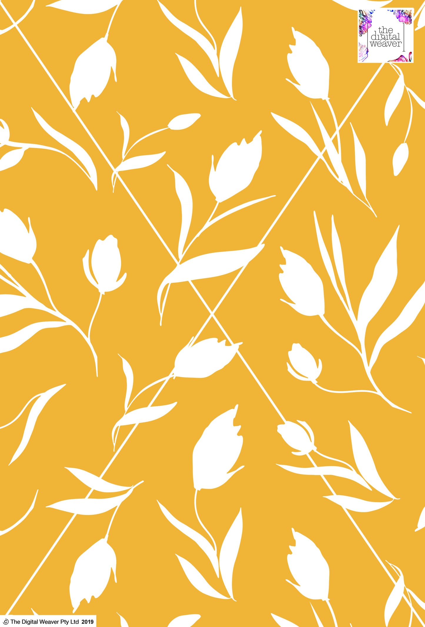 Floral Tulip - 100mm - Sun Yellow
