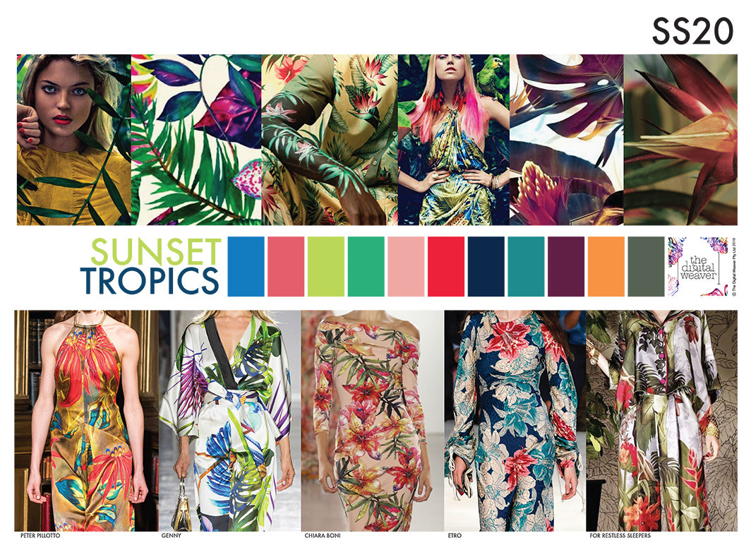 TREND Sunset Tropics A3 Digital File