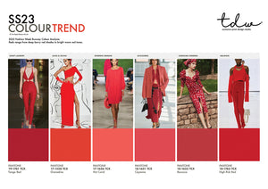 SS23 Colour Analysis: Reds & Purples