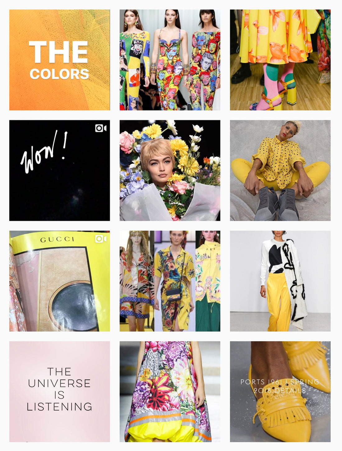 Trend Alert! Mimosa Yellow: SS18 catwalk confirmation