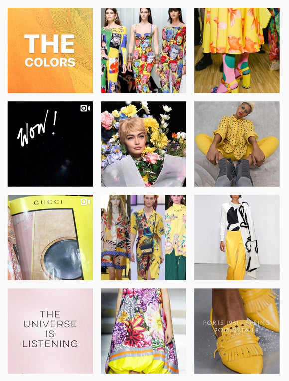 Trend Alert! Mimosa Yellow: SS18 catwalk confirmation