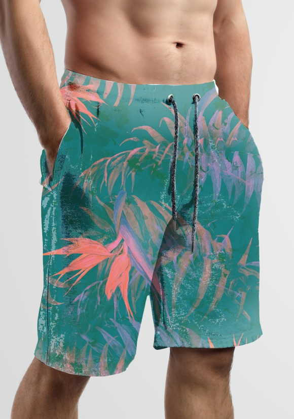 TDW2820 Tropic of Cuba Tropical Floral  Exclusive Print Design