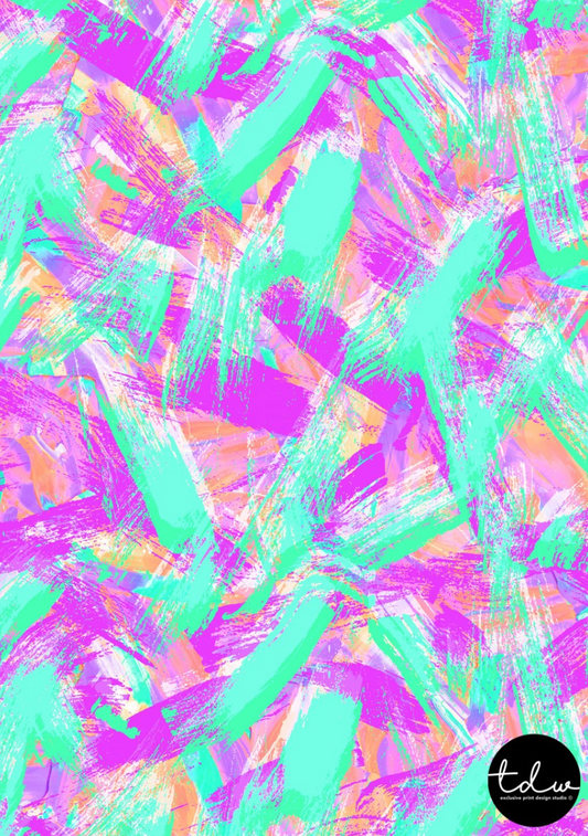 TDW3852 ABS Brush Abstract Exclusive Print Design