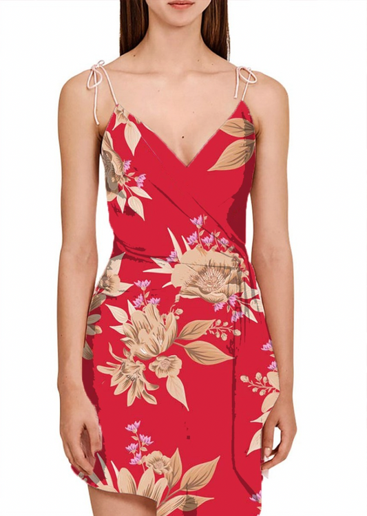 TDW3657_MA274 Cascading Summer Floral Exclusive Print Design