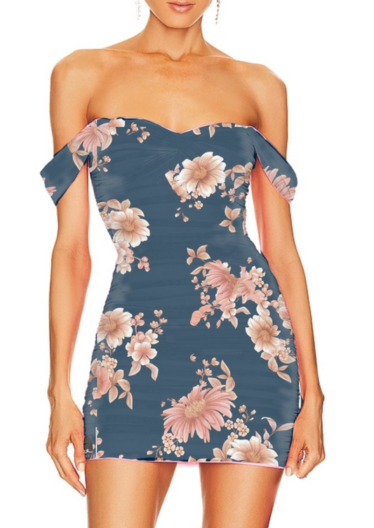TDW3658_MA275 Spring Dreams Floral Exclusive Print Design