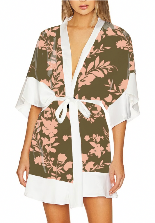 TDW3663_LA162 Twiggy Spring Stencil Floral Exclusive Print Design