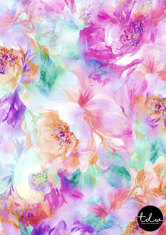 TDW3966FLOROM Exclusive Print Design