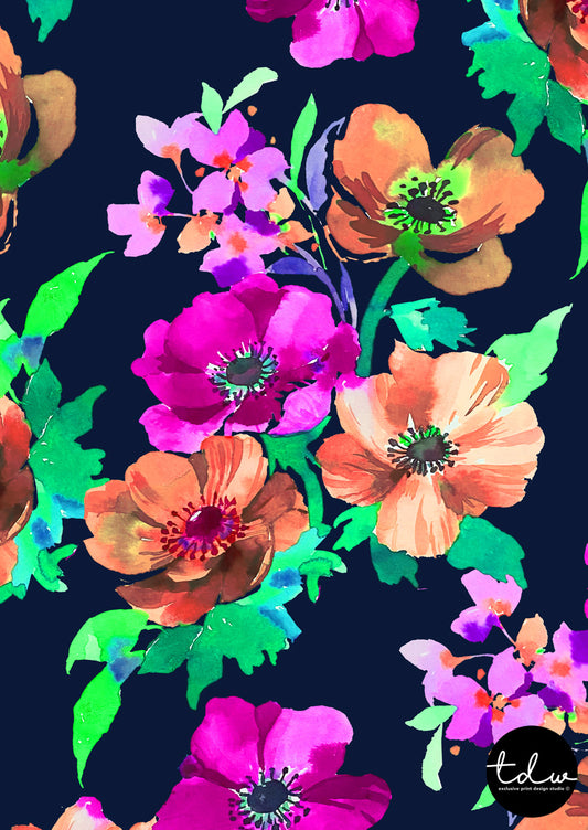 TDW3970FLOROM Exclusive Print Design