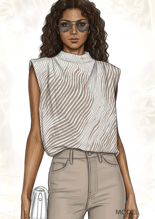 TDW3995LA230ABLINES Exclusive Print Design