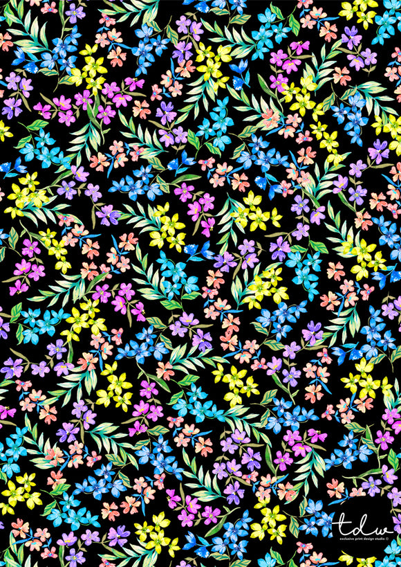 TDW4014DITFLO Whimsical Ditsy Exclusive Print Design