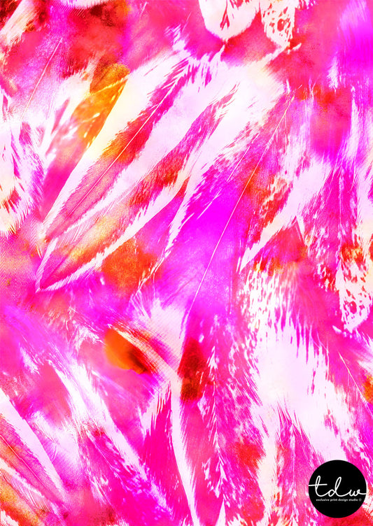 TDW4036FANCYFEATHER Exclusive Print Design