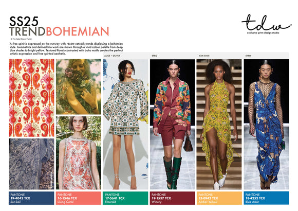 SS25 Bohemian A3 Trend Board Digital File