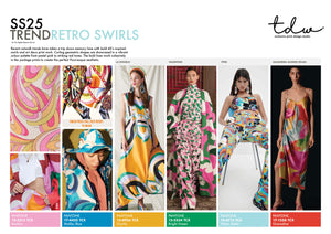 SS25 Retro Swirls A3 Trend Board Digital File