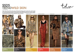 SS25 Wild Skin A3 Trend Board Digital File