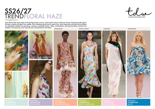 SS26/27 Floral Haze A3 Trend Board Digital File