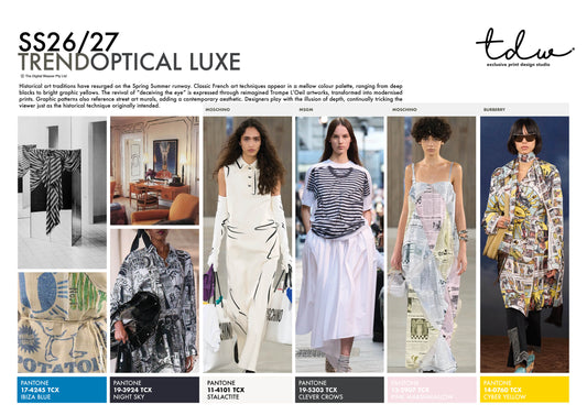 SS26/27 OPTICAL LUXE A3 Trend Board Digital File