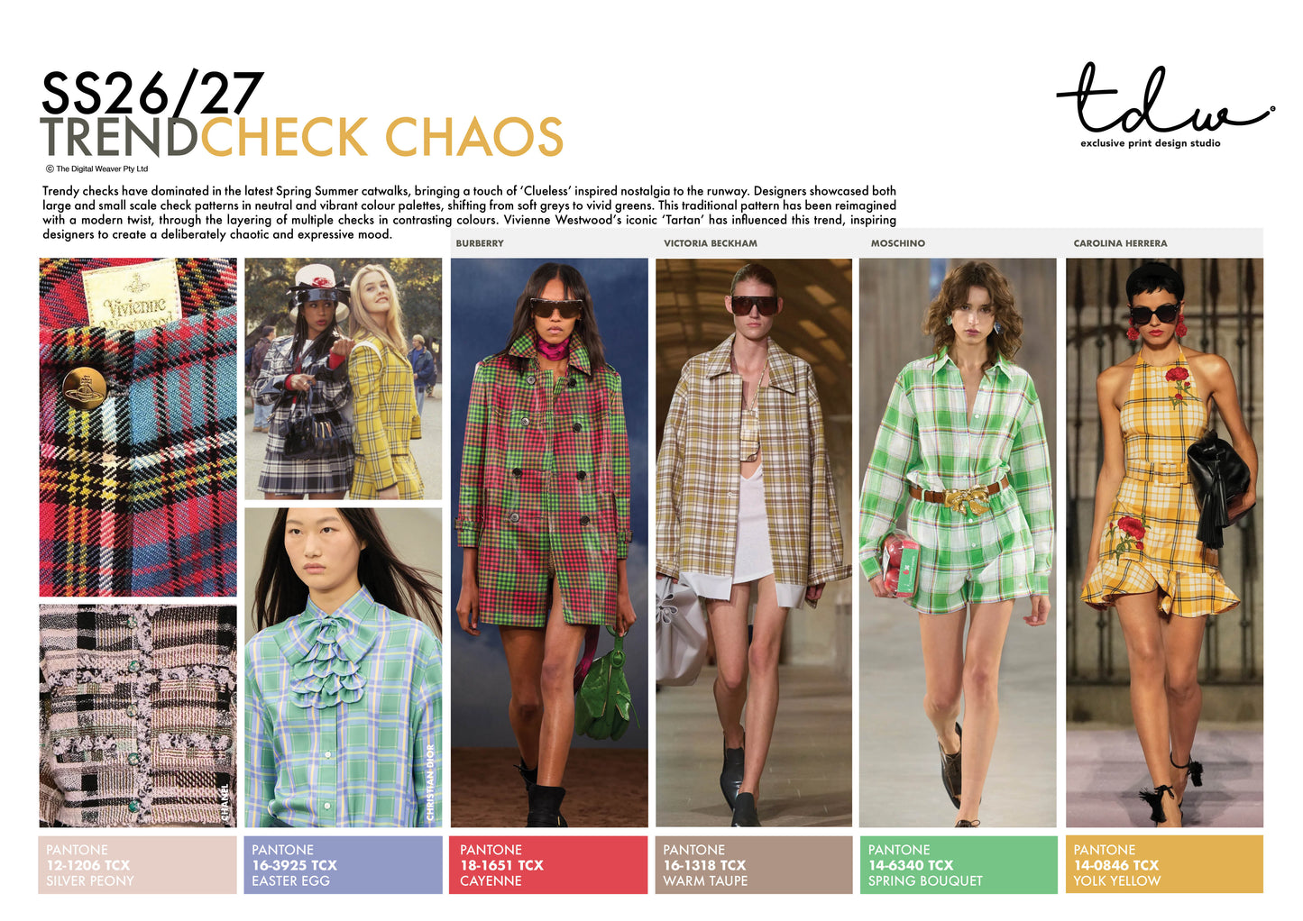SS26/27 CHECK CHAOS A3 Trend Board Digital File