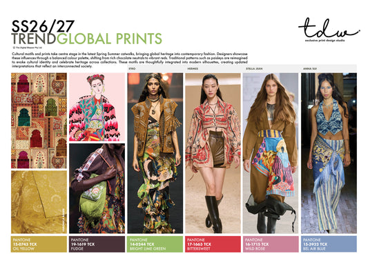 SS26/27 GLOBAL PRINTS A3 Trend Board Digital File