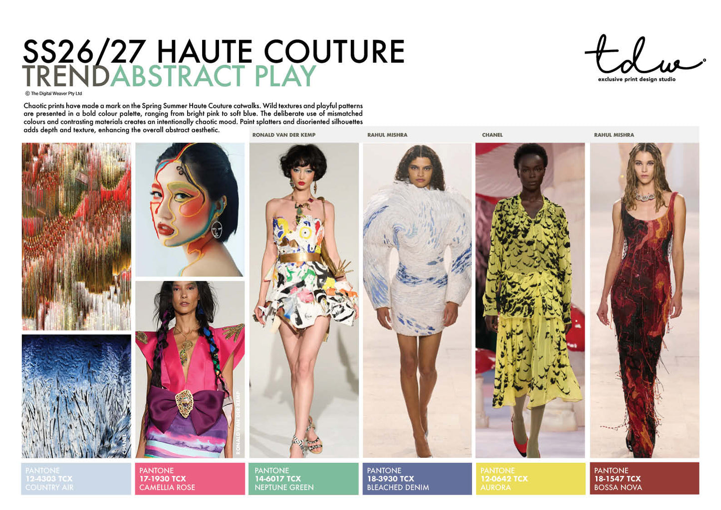 SS26/27 HAUTE COUTURE ABSTRACT PLAY A3 Trend Board Digital File