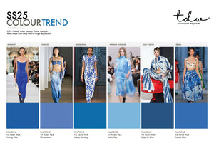 SS25 COLOUR TREND Blue A3 Trend Board Digital File