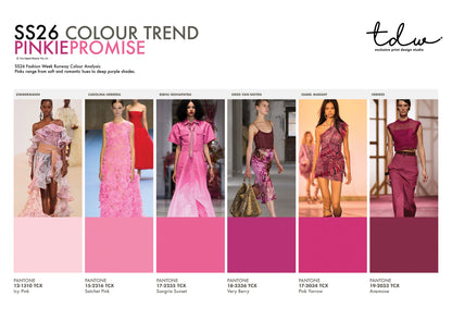 SS26 COLOUR ANALYSIS - DEEP DIVE - 10 PACK