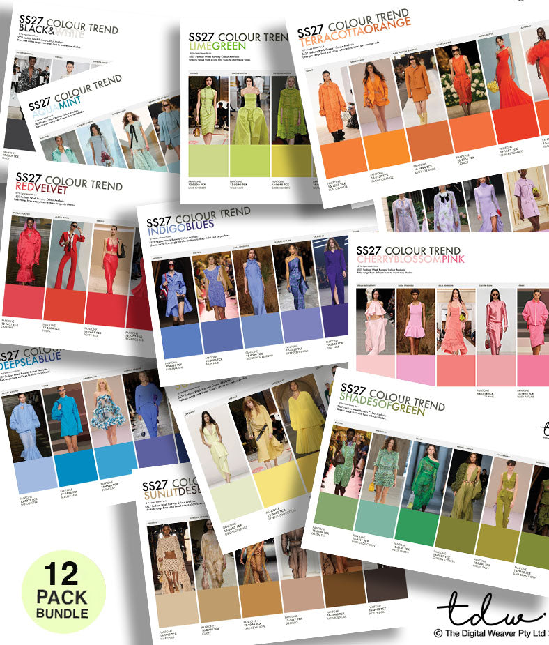 SS27 COLOUR ANALYSIS - DEEP DIVE - 12 PACK