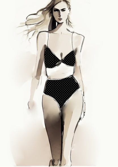 Spot Design - 5mm - Black & White