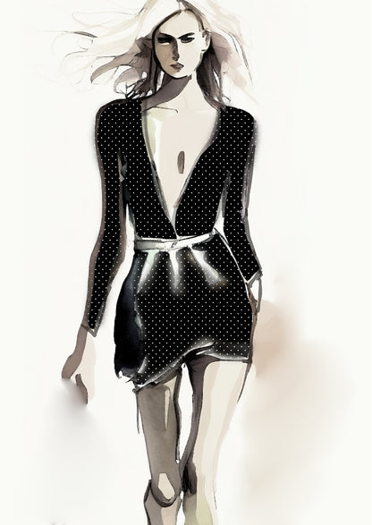 Spot Design - 5mm - Black & White