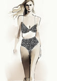 Cheetah Design - 10mm - Black & White