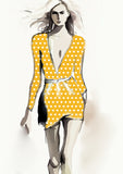 Heart Design - 2cm - Sun& White