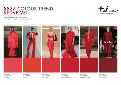 SS27 COLOUR ANALYSIS - DEEP DIVE - 12 PACK