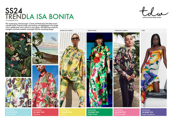 SS24 Isla Bonita A3 Trend Board Digital File