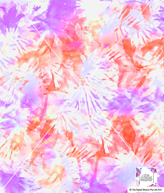 TDW1936_MA013 Tropical Sunset Tie Dye Exclusive Print Design