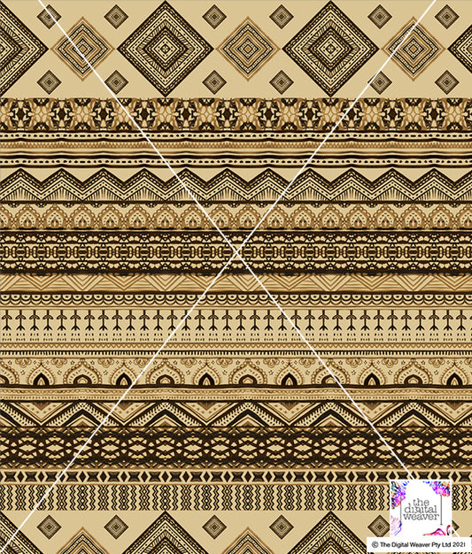 TDW1982_RY054 T Mosaic boarder lines Exclusive Print Design