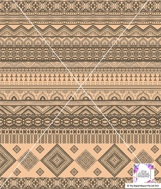 TDW1982_RY054 T Mosaic boarder lines Exclusive Print Design
