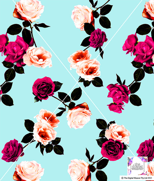 TDW2087 Wild Rose Exclusive Print Design