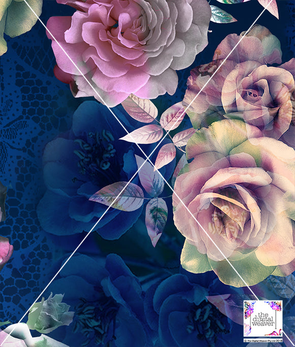 TDW2191_MS022 Amazing Lace Romance Floral Exclusive Print Design