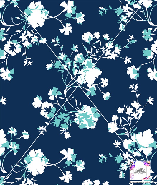 TDW2195_MS018B Chelsea Blooms Exclusive Print Design