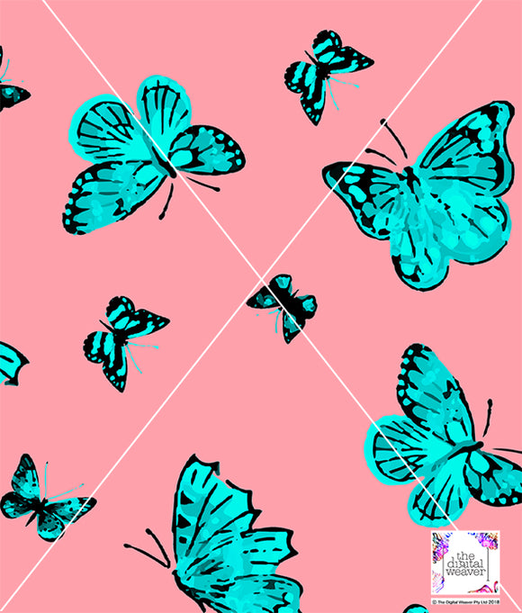 TDW2269 Pretty Butterfly Conversational Exclusive Print Design