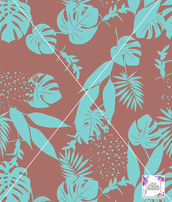 TDW2346_BSH014 Shadow Tropics Floral Exclusive Print Design