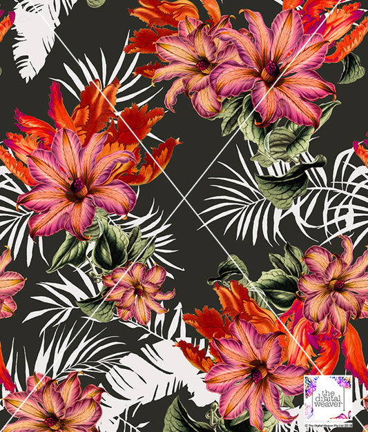 TDW2426 Luxe Tropics Floral Exclusive Print Design