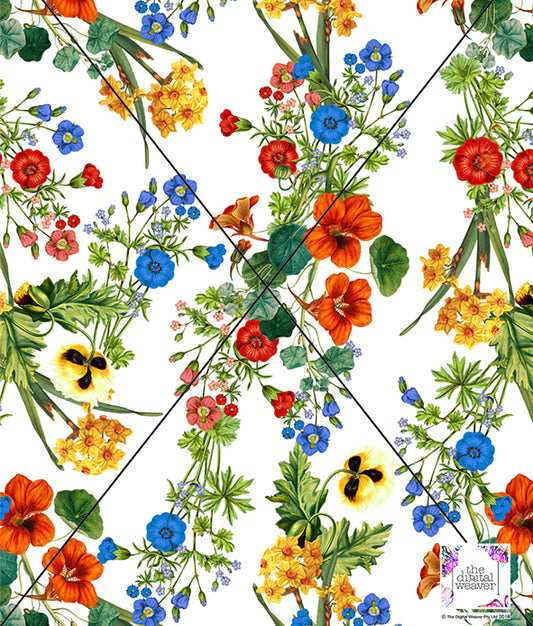 TDW2428 Dolce Vita Floral Exclusive Print Design