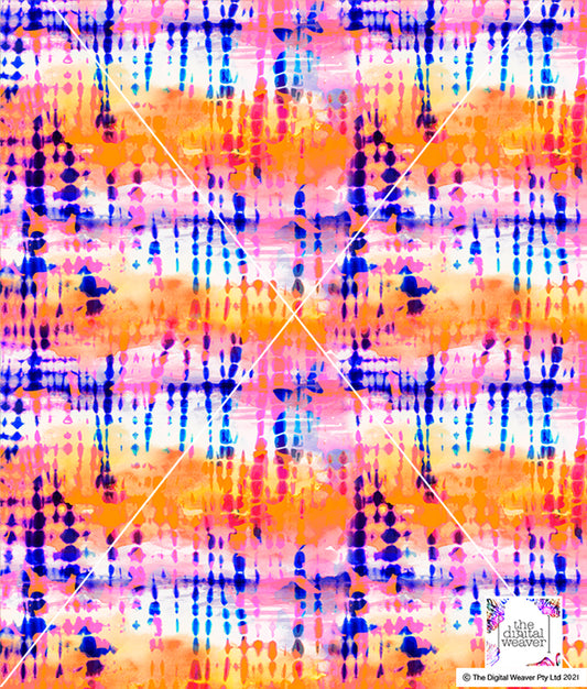 TDW2620_MA040 Tie dye Island  Exclusive Print Design