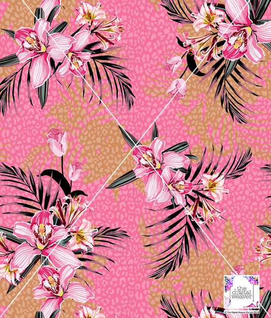 TDW2656_MAB Tropical Bliss Floral Exclusive Print Design