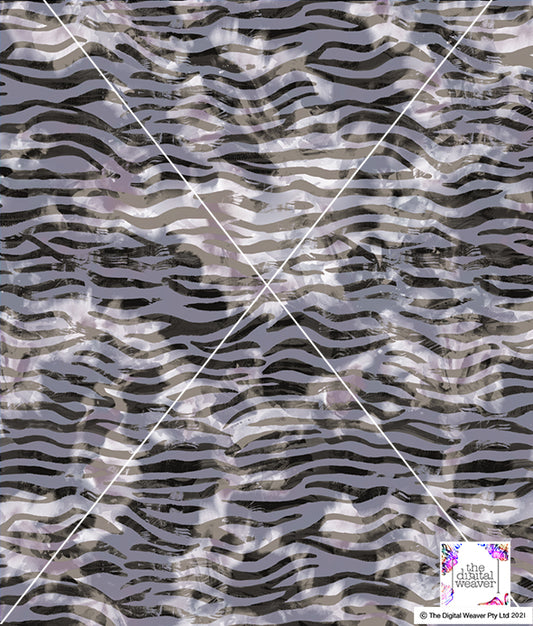 TDW2799_MA036 Zebra Tie Dye Skin Exclusive Print Design