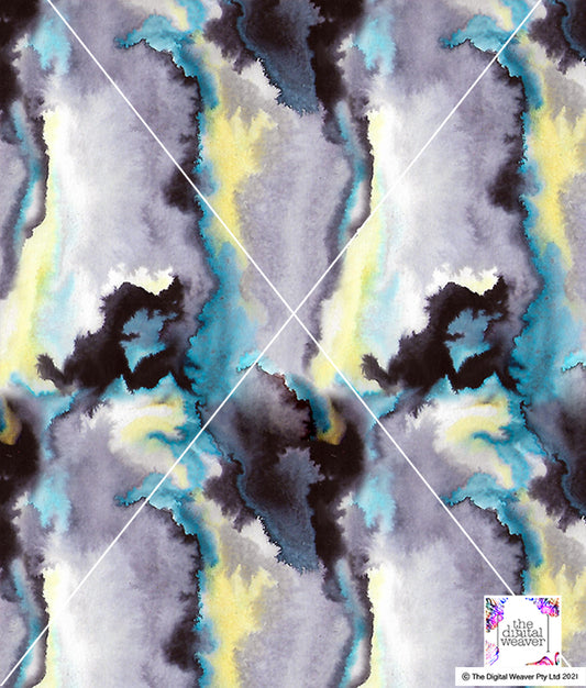 TDW2801_LP002 Inky Wash Tie Dye Exclusive Print Design
