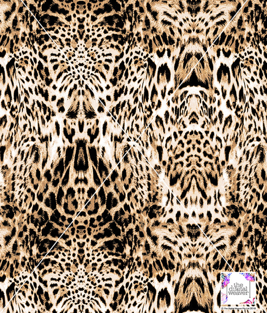 TDW2804_MS076 Summer Cheetah Skin Exclusive Print Design